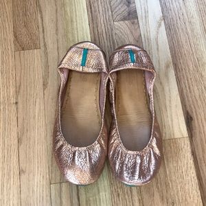 Tieks - Rose Gold flat
